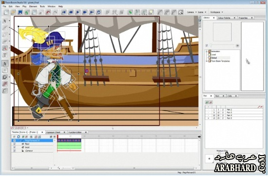 تحميل برنامج صناعة الكرتون Toon Boom Studio6.0.15011 Retail Arabhard13247845788